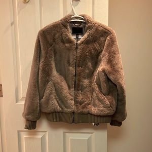 Banana Republic Faux Fur Jacket